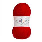 Пряжа Alize Me Baby цв.темно-красный, Вязание, фото 1