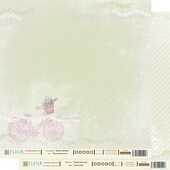 Бумага для скрапбукинга 190 гр/м 30х30см