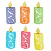 Набор пуговиц ASSORTED ITEMS-BIRTHDAY CANDLES, Скрапбукинг, фото 1