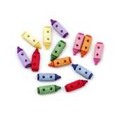 Набор пуговиц ASSORTED ITEMS-SC CRAYONS, Скрапбукинг, фото 1