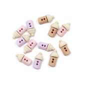 Набор пуговиц ASSORTED ITEMS-SC BABY BOTTLES GIRL, Скрапбукинг, фото 1