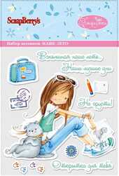 Набор штампов НАШЕ ЛЕТО , Скрапбукинг, фото 1