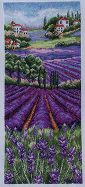 Provence Lavender Landscape, Счетный крест, фото 1