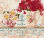 Chintz and Roses, Вышивка крестом, фото 1