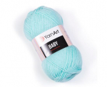 Пряжа YarnArt Baby цв.светло-бирюзовый, Вязание, фото