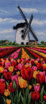 Dutch Tulips Landscape, Счетный крест, фото