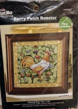 Набор для вышивания Berry Patch Rooster, Счетный крест, фото