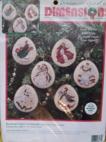 Набор для вышивания Mystical Angel Ornaments , Счетный крест, фото
