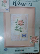 Набор для вышивания Delicate Rose, Счетный крест, фото