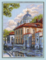 Набор для вышивания После дождя, Счетный крест, фото